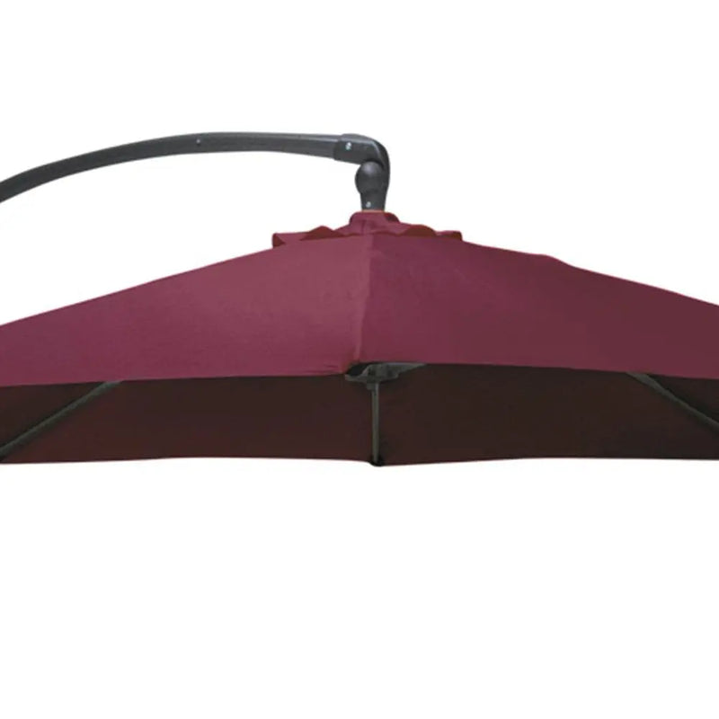 Cargue la imagen en el visor de la galería, Sombrilla Home Para Jardin Brazo Lateral Color Vino+Base-Home1-UMN062