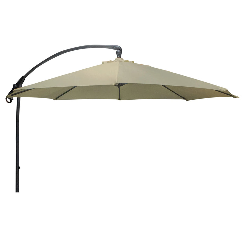 Cargue la imagen en el visor de la galería, Sombrilla Lateral para Exterior o Interior Color Kaki- HOME-UMN06KAK CasaEaster