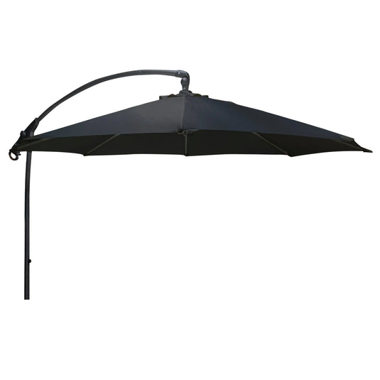 Sombrilla Lateral para Exterior o Interior Color Negro HOME-UM21 CasaEaster