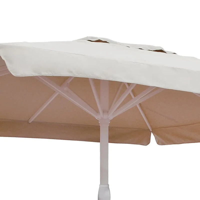 Cargue la imagen en el visor de la galería, Sombrilla Matis Cuadrada Para Jardin Color Beige -Um01