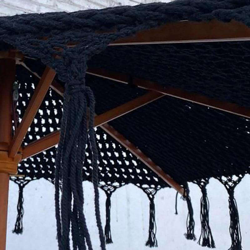 Cargue la imagen en el visor de la galería, Sombrilla para Exterior e Interior Color Negro CIPRA -60618C-N1