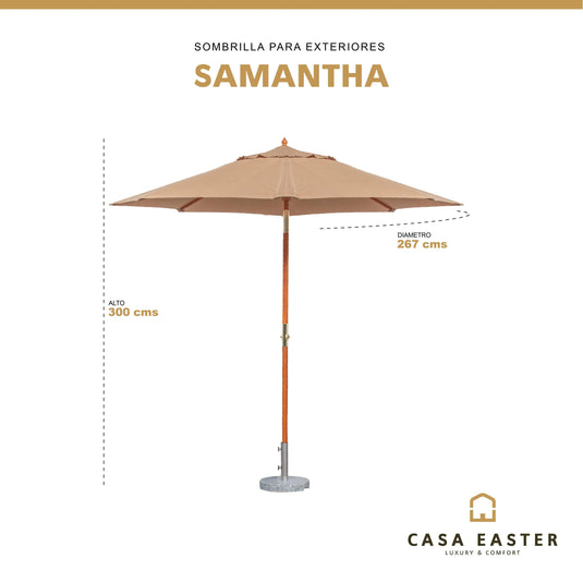 Sombrilla para Exterior e Interior  SAMANTHA-60159ml