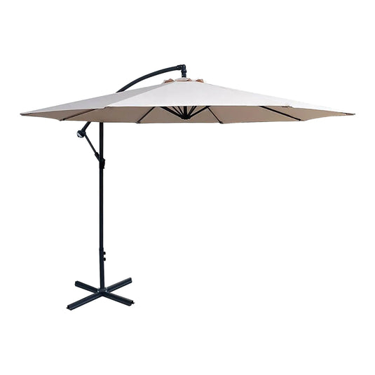 Sombrilla para Exterior o Interior Color Taupe-BANANA-BAN1245 CasaEaster