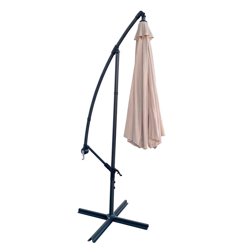 Cargue la imagen en el visor de la galería, Sombrilla para Exterior o Interior Color Taupe-BANANA-BAN1245 CasaEaster