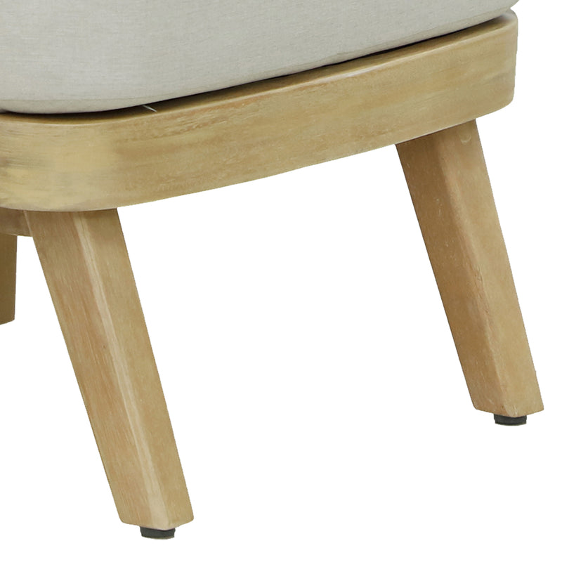 Cargue la imagen en el visor de la galería, Taburete de madera Mali - HUC27100