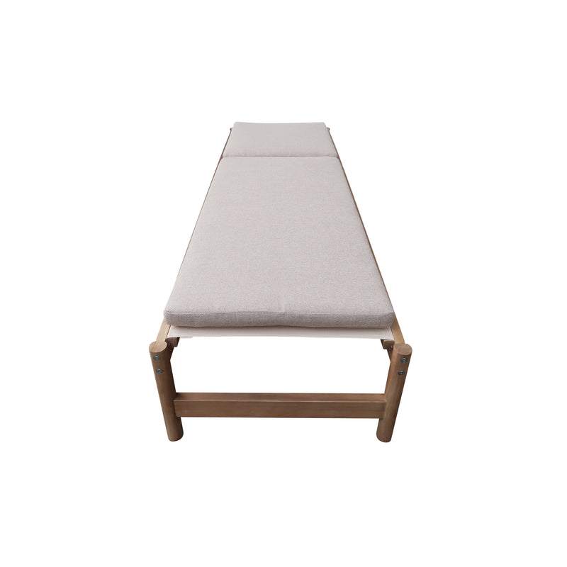 Cargue la imagen en el visor de la galería, Camastro de madera Talara color natural - HUC261931