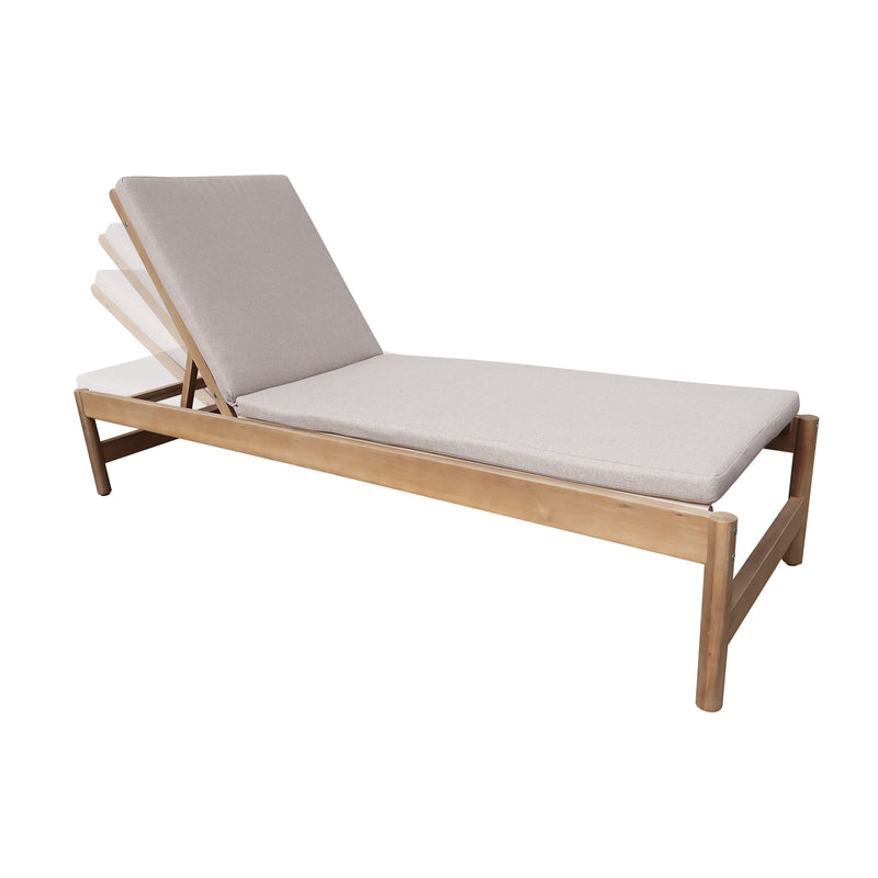 Cargue la imagen en el visor de la galería, Camastro de madera Talara color natural - HUC261931