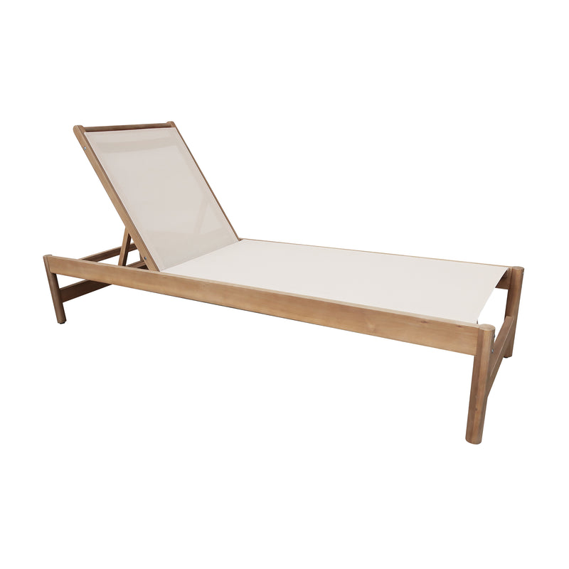 Cargue la imagen en el visor de la galería, Camastro de madera Talara color natural - HUC261931