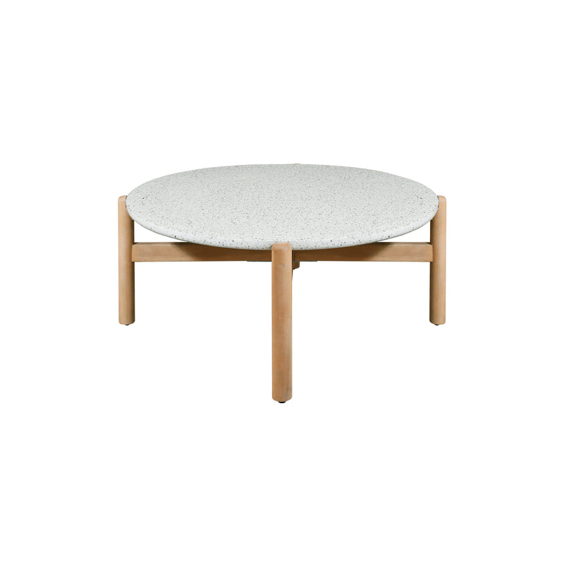 Cargue la imagen en el visor de la galería, Sala para Exterior e Interior de Madera Acacia Color Blanco TALARA DOBLE-SDMPETD