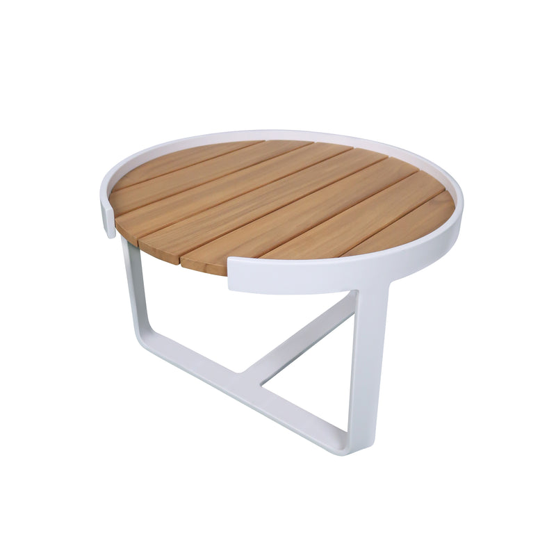 Cargue la imagen en el visor de la galería, Mesa bistro Tania Da. 55 cm color blanca - GF3320T-WH