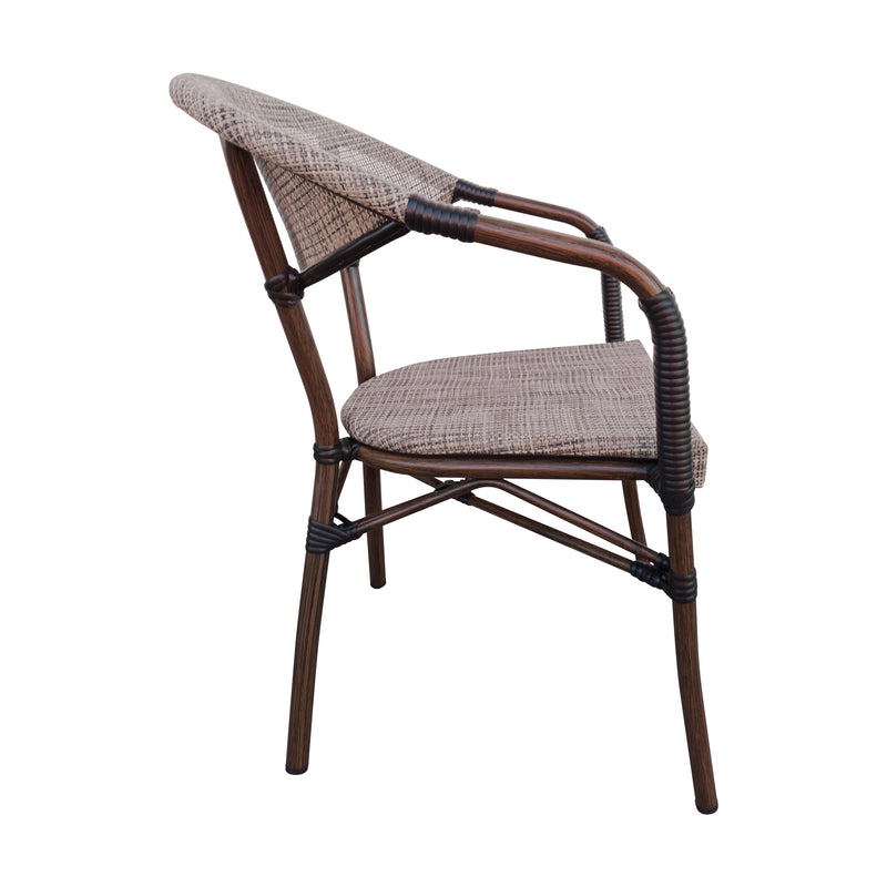 Cargue la imagen en el visor de la galería, Silla de Textileno para interior y exterior TEXTILENE-W-36 color Beige - TXW36