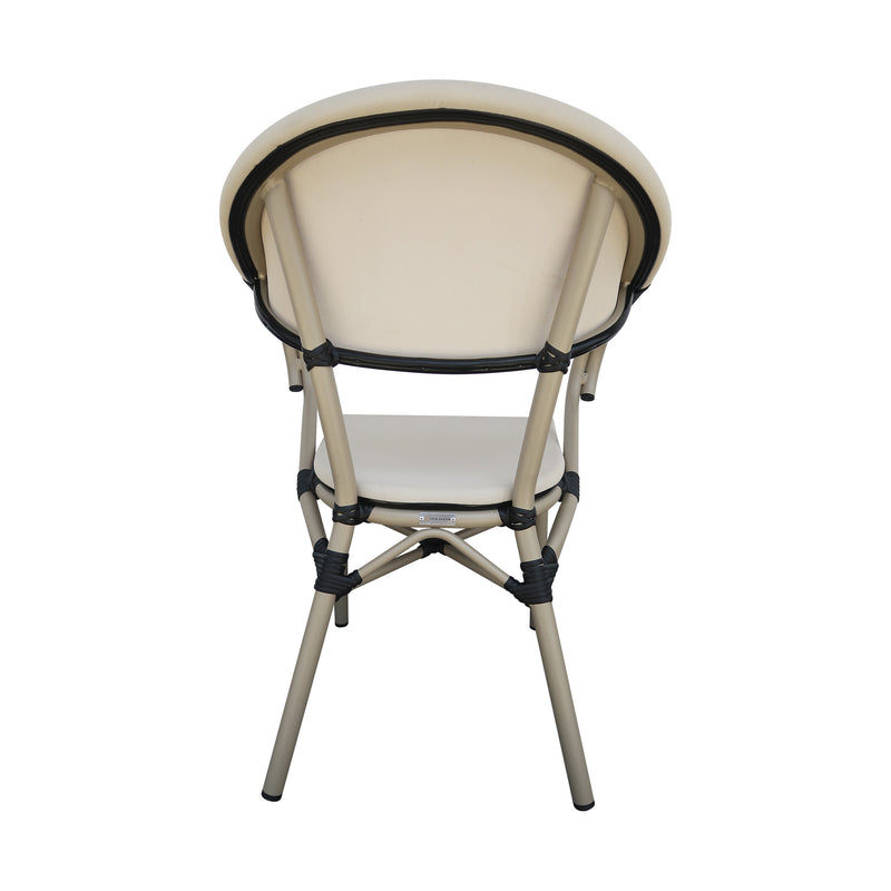 Load image into Gallery viewer, Textilene chair for indoor and outdoor use, Champagne color, TEXTILENE - TEXT-W25