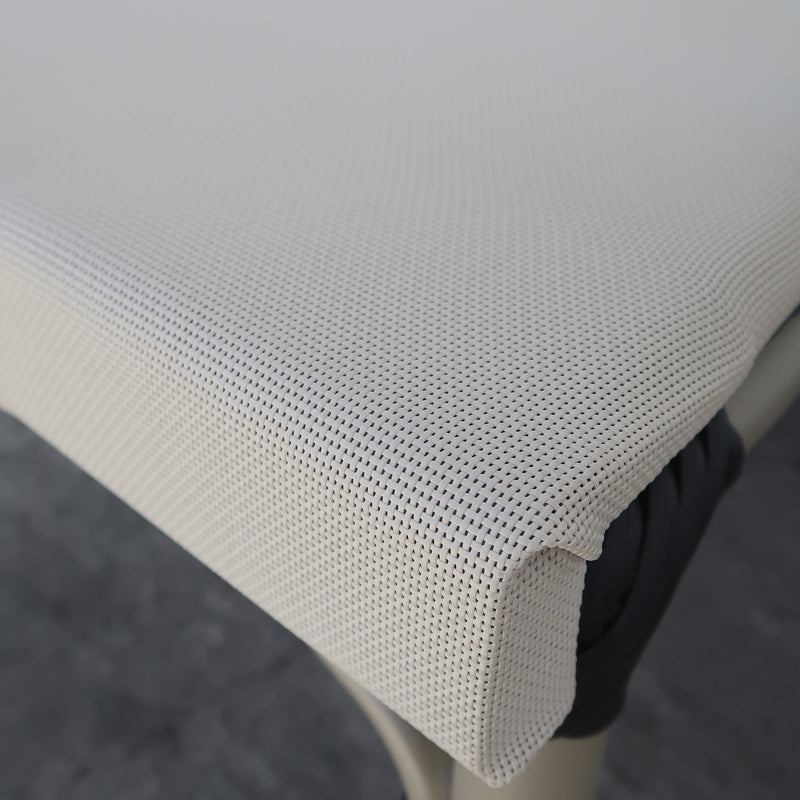 Load image into Gallery viewer, Textilene chair for indoor and outdoor use, Champagne color, TEXTILENE - TEXT-W25