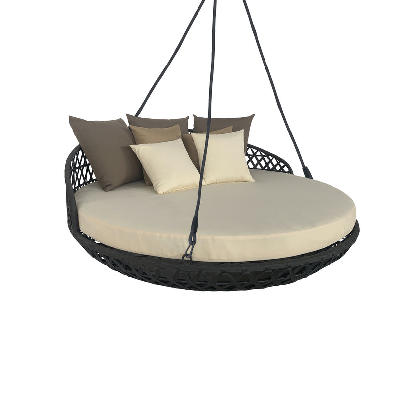 Cargue la imagen en el visor de la galería, Camastro TG0355-GR redondo color Gris - TG0355-GR