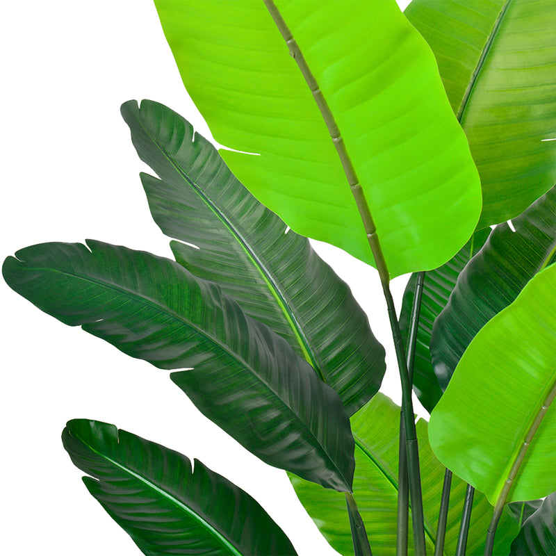 Cargue la imagen en el visor de la galería, Planta Decorativa Artificial para Exterior y Interior con 2.2m Alto, NEW TRAVELLER PALM - 201090-220