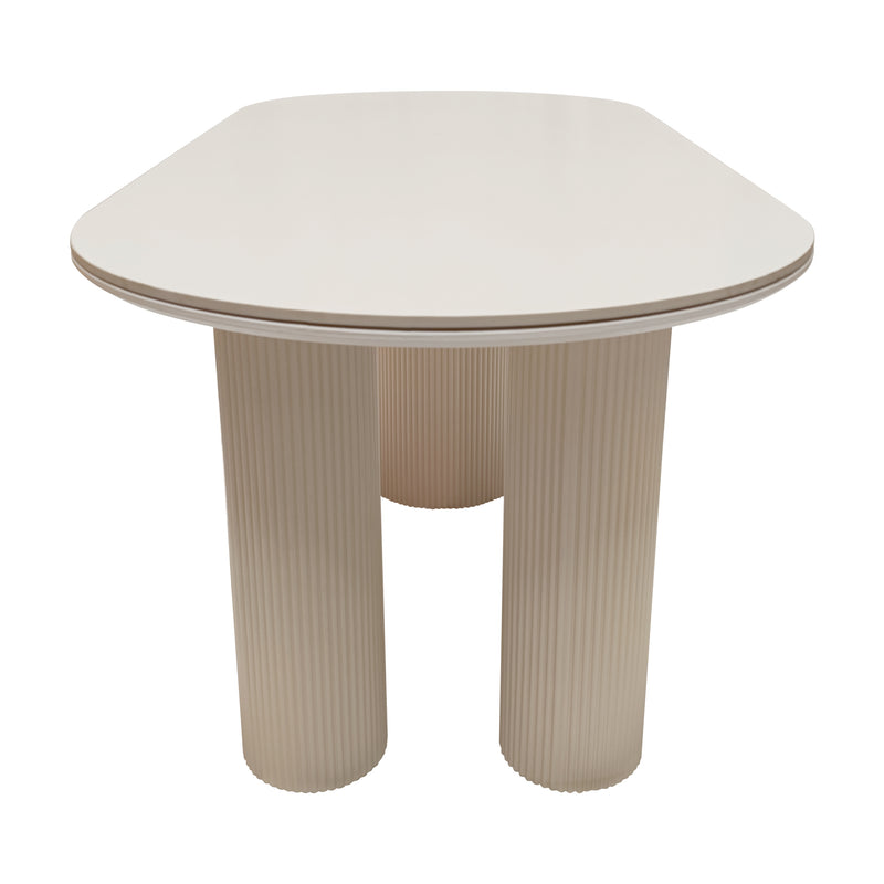 Cargue la imagen en el visor de la galería, Mesa de Comedor 1.8 M color Beige Tropicalito - W180-Beige