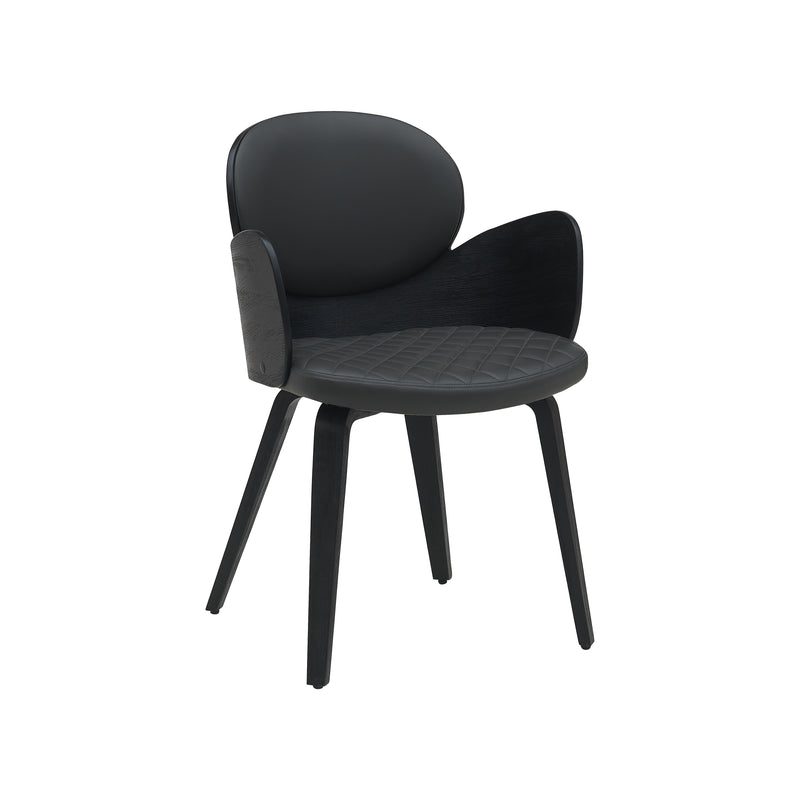 Cargue la imagen en el visor de la galería, Comedor Tropicalito negro 1.8 M + 6 sillas JY6165XM2