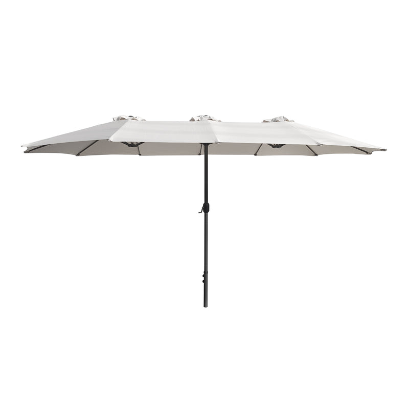 Cargue la imagen en el visor de la galería, Sombrilla Twin Para Jardin de triple sombrilla Color Blanco - 2024TWH