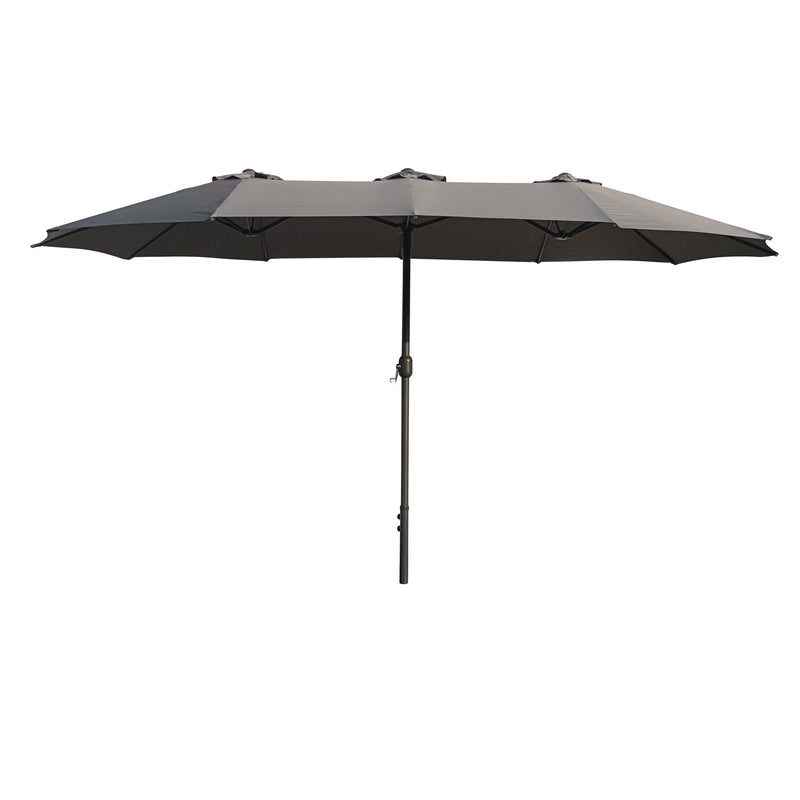 Cargue la imagen en el visor de la galería, Sombrilla Twin Para Jardin de triple sombrilla Color Carbon- 2024TCH