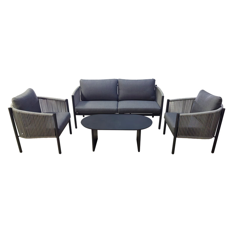 Cargue la imagen en el visor de la galería, Set Doble TY, color carbón - GLA6347521-CH-DOB