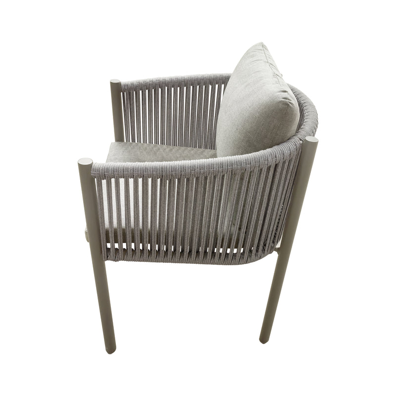 Cargue la imagen en el visor de la galería, Silla de aluminio TY color gris - GLA6347510-GR