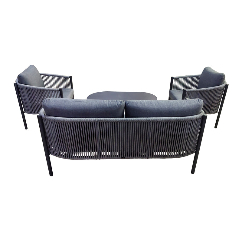 Cargue la imagen en el visor de la galería, Set Doble TY, color carbón - GLA6347521-CH-DOB