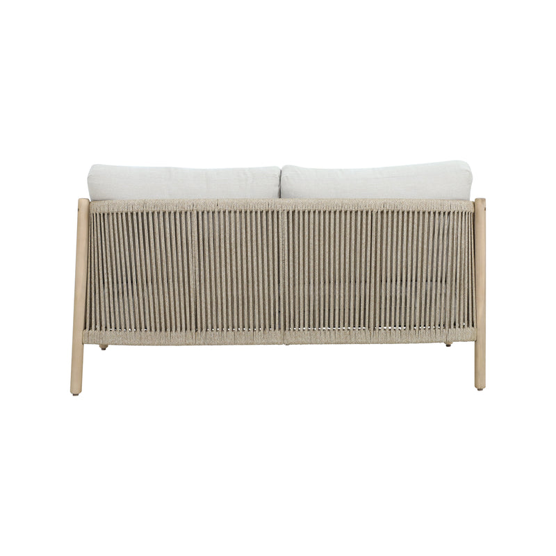 Cargue la imagen en el visor de la galería, Sofa doble de madera Tyson color natural - HUC40516