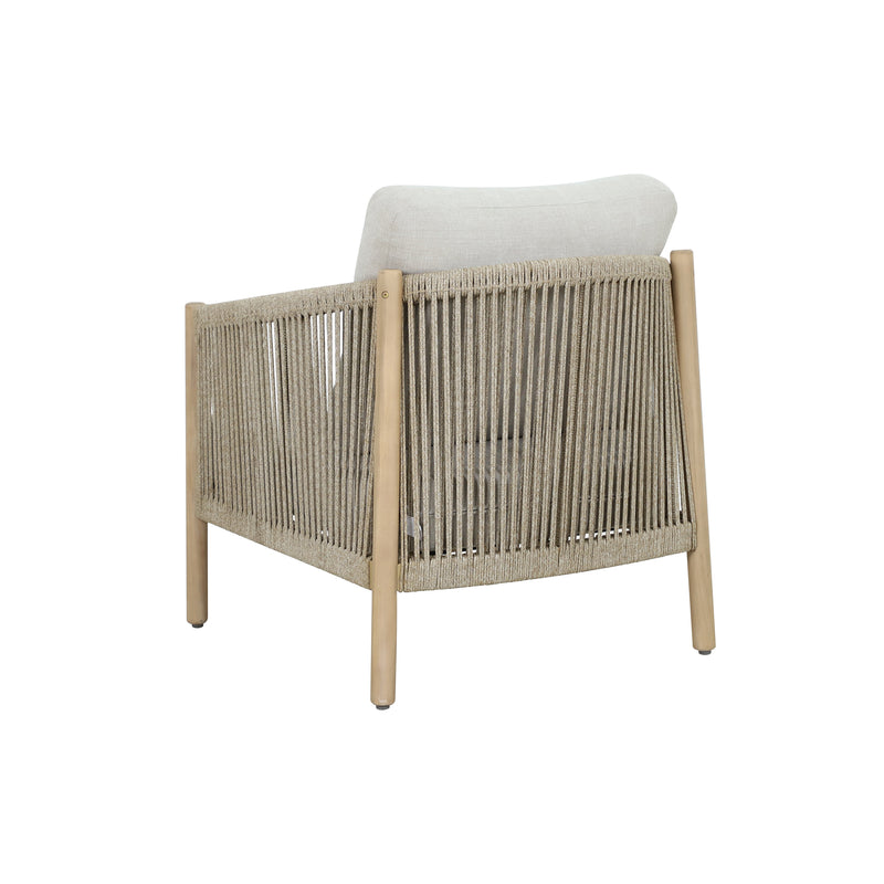 Cargue la imagen en el visor de la galería, Sillón individual Tyson color natural - HUC40517