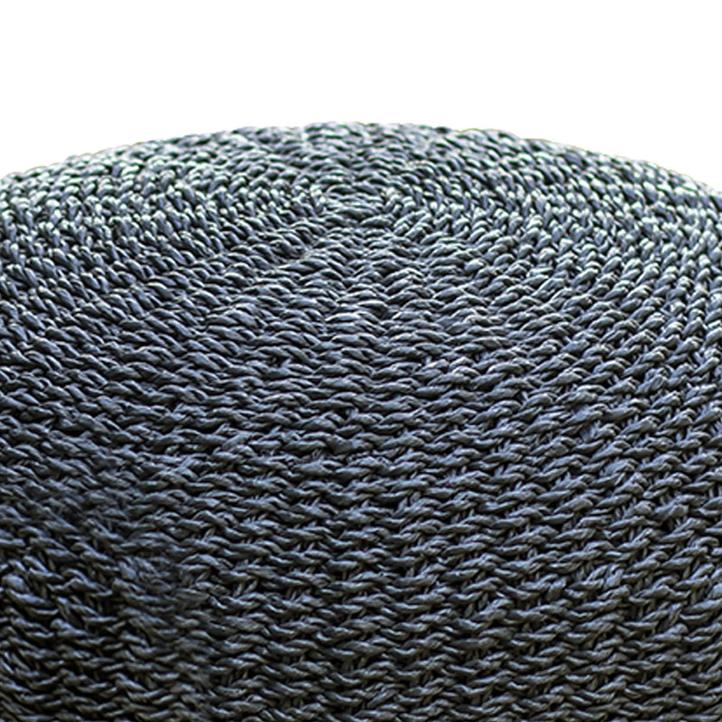 Cargue la imagen en el visor de la galería, Taburete Tejido de Decoiracion Interior & Exterior Tulum Gris -900449 CasaEaster