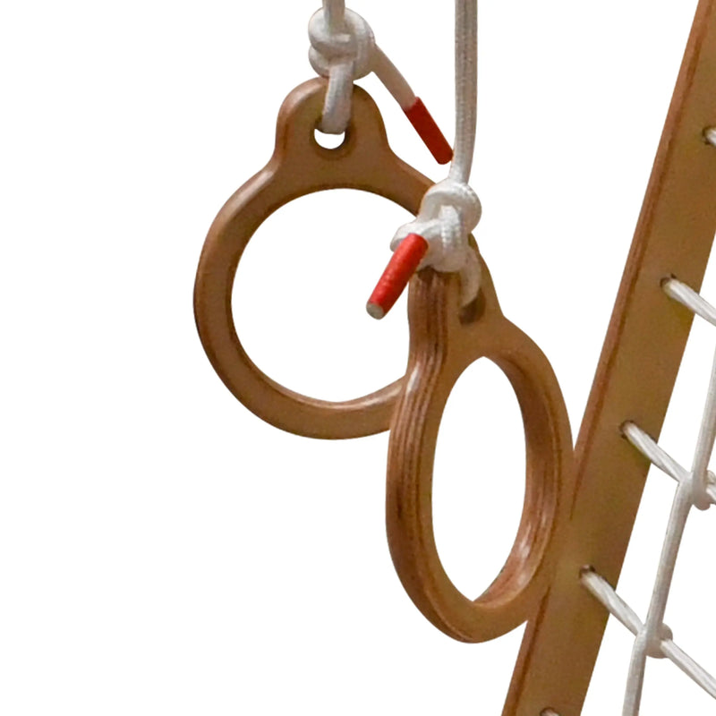 Cargue la imagen en el visor de la galería, Trepadora infantil para interior y exterior de madera SRW04-3-SRW04-3 CasaEaster