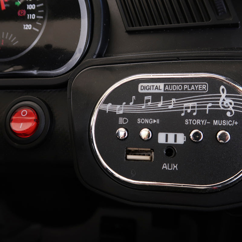 Cargue la imagen en el visor de la galería, Carro eléctrico con control remoto infantil color rojo - UMB819