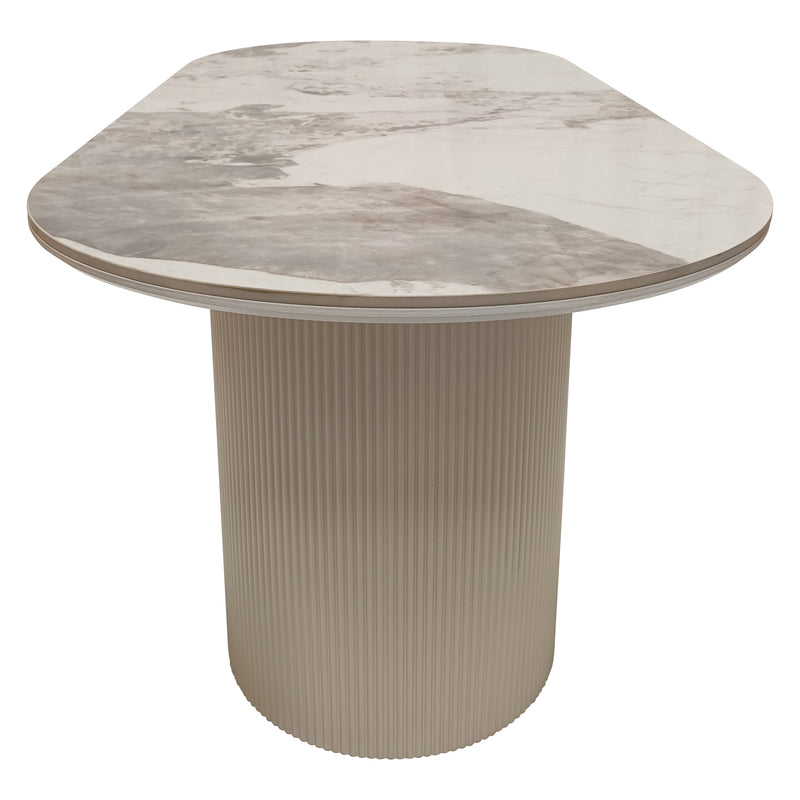 Cargue la imagen en el visor de la galería, Mesa de Comedor 1.8 M color Beige Valise - 410WW-Beige