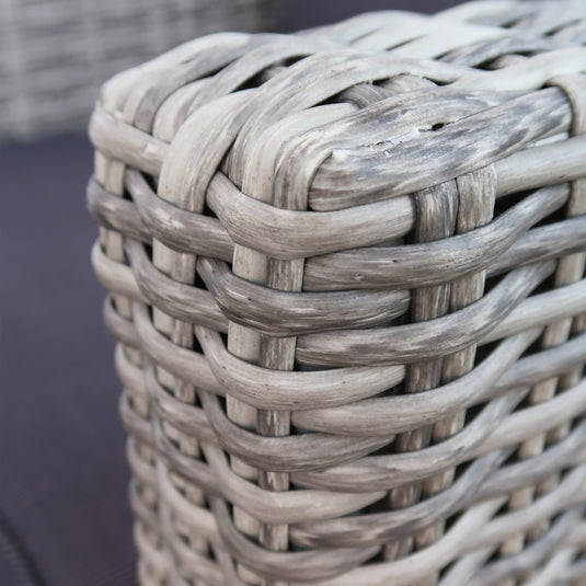 Sillon  de Ratan Color Carbon VITA BISTRO INDIVIDUAL-BIS-S