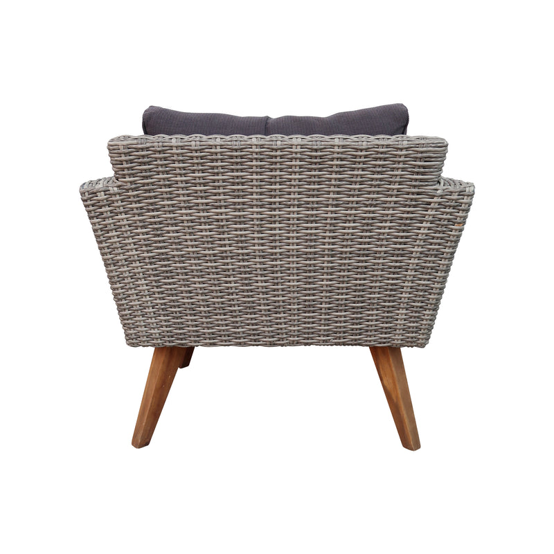 Cargue la imagen en el visor de la galería, Set Bistro Vita carbon + mesa By