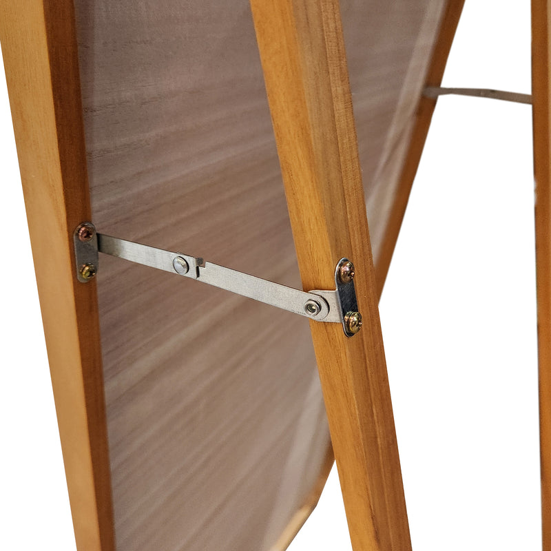 Cargue la imagen en el visor de la galería, Espejo decorativo Vito 50x160 color madera / café - VITO50X160