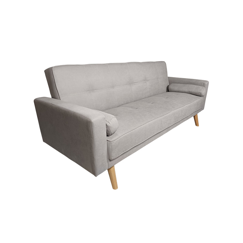 Cargue la imagen en el visor de la galería, Sofá-Cama Vitorio color Gris Claro - TY001-1-LG