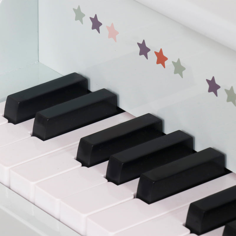 Load image into Gallery viewer, Aqua Green Wooden Children's Piano - W07K031