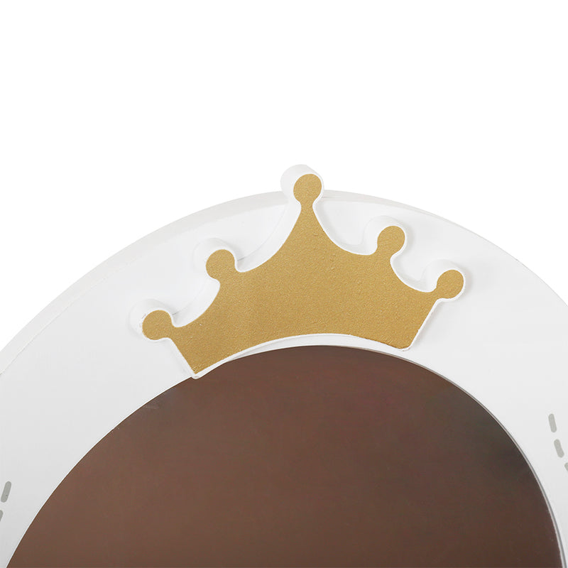 Cargue la imagen en el visor de la galería, Tocador Infantil de princesas en madera color blanco - W08H206