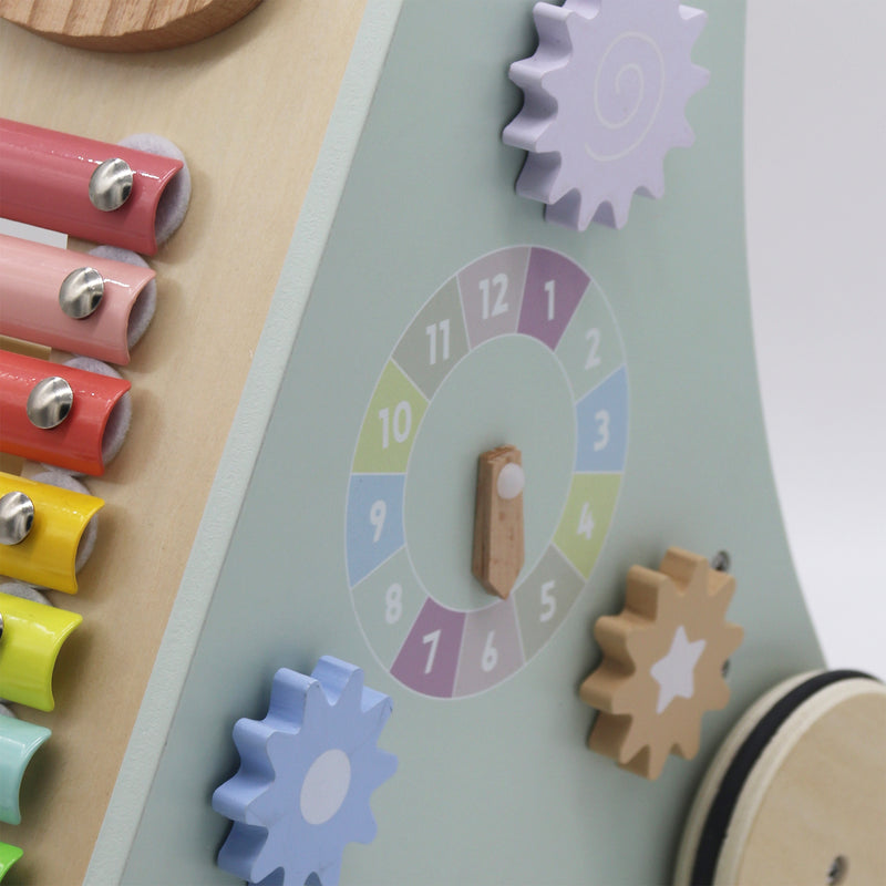 Cargue la imagen en el visor de la galería, Andadera para bebe interactiva de madera - W08J001G-2