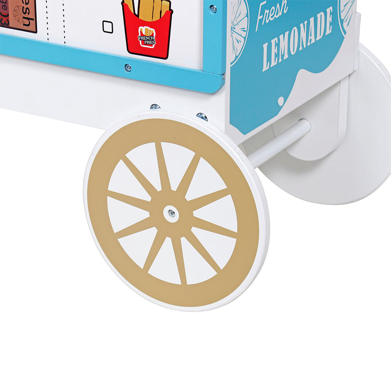 Cargue la imagen en el visor de la galería, Kit infantil Carrito de comida de madera - W10A207