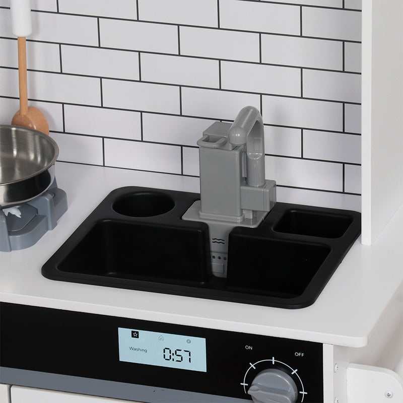 Cargue la imagen en el visor de la galería, Juego de cocina de lujo eléctrica color banca - W10C513N