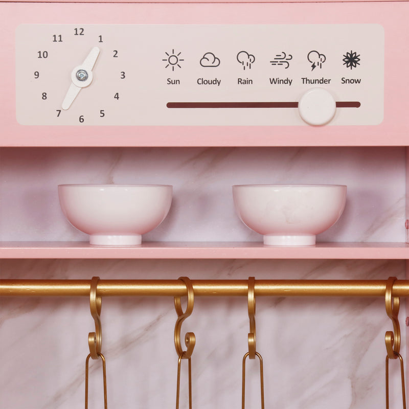 Cargue la imagen en el visor de la galería, Juego de cocina de lujo eléctrica color Rosa - W10C853B