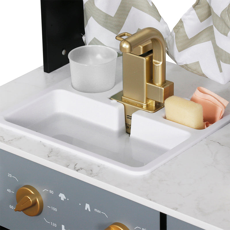 Cargue la imagen en el visor de la galería, Juego de cocina de lujo eléctrica color Negro - W10C909D