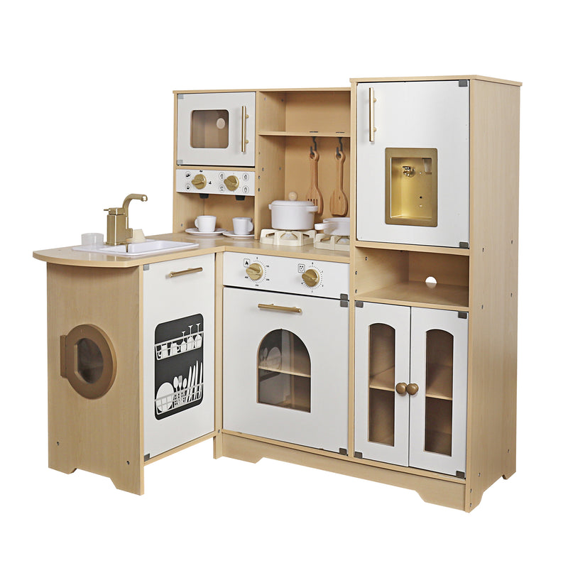 Cargue la imagen en el visor de la galería, Juego de cocina de lujo eléctrica color Café - W10C968