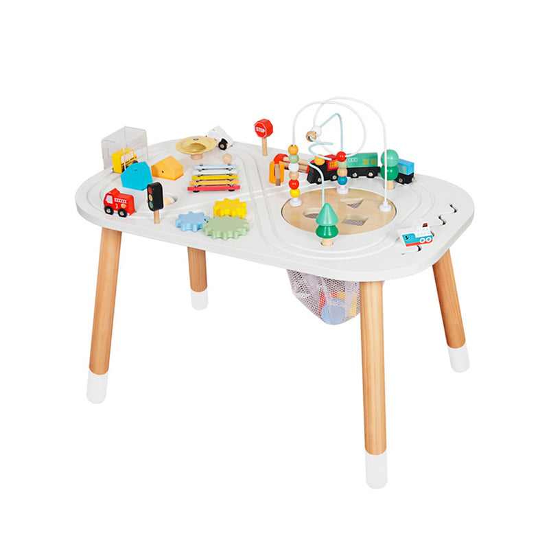 Cargue la imagen en el visor de la galería, Juego Infantil Laberinto de cuentas en madera - W11B318