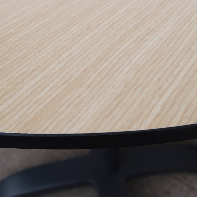 Cargue la imagen en el visor de la galería, Mesa de Comedor Woodic D342 D70 + base tigre negro - WOOD-TIGRE-D2342