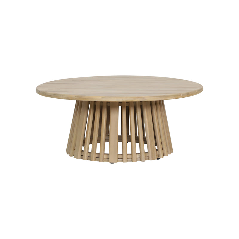 Cargue la imagen en el visor de la galería, Set doble Woodland + mesa de centro Paia 1M color Natural - WOOD-PA