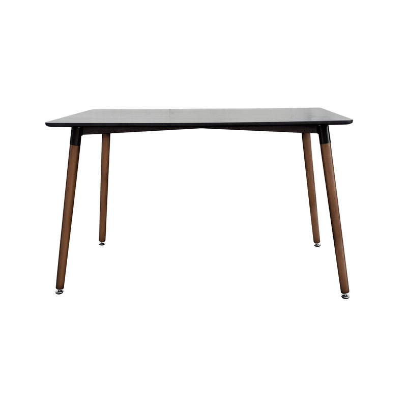 Cargue la imagen en el visor de la galería, Comedor WT03B negro 1.2 M + 6 sillas P101BL negras