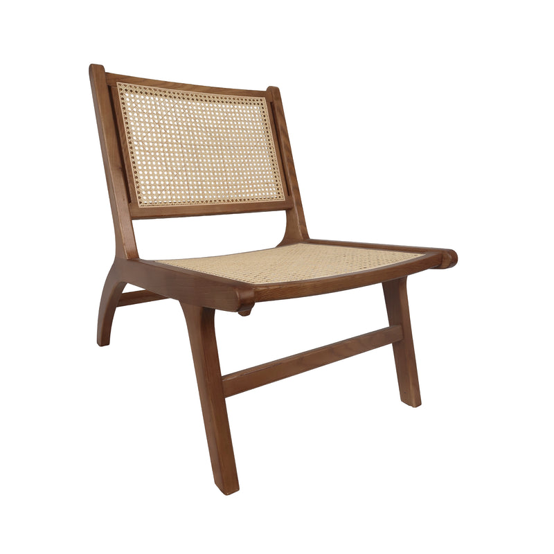 Cargue la imagen en el visor de la galería, Sillón en madera para interior XN1932WALNUT color café - XN1932WALNUT