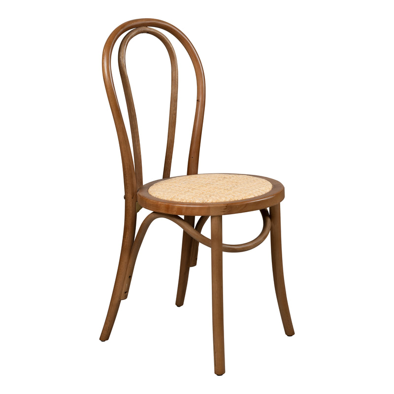 Cargue la imagen en el visor de la galería, Silla de madera para interior XN1933 / XNR335 color Café claro - XN1933